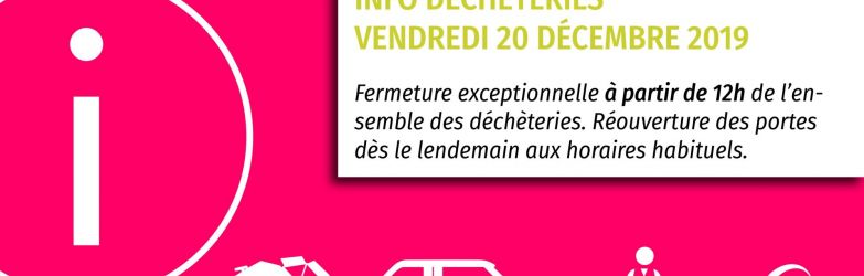 Fermeture exceptionnelle 