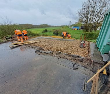 Travaux déchèterie de Civaux - Valdivienne