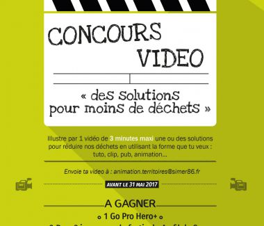 Concours vidéo " des solutions pour moins de déchets "