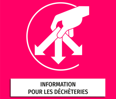 DÉCHÈTERIES / FERMETURE EXCEPTIONNELLE 10, 16 et 17 septembre
