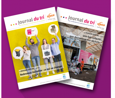 Le dernier numéro du Journal du tri arrive dans les boîtes aux lettres. 