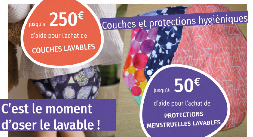 aides couches lavables