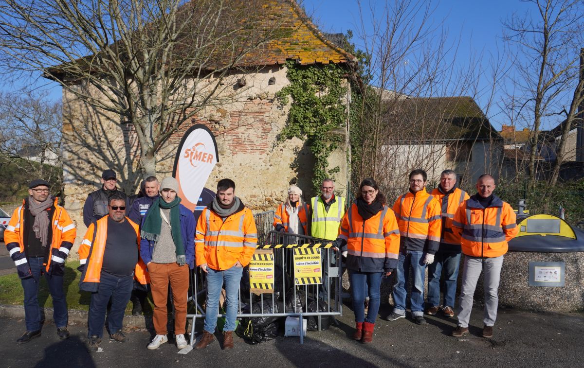 Opération de terrain dépôts sauvage